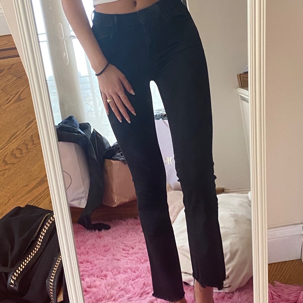 Black denim